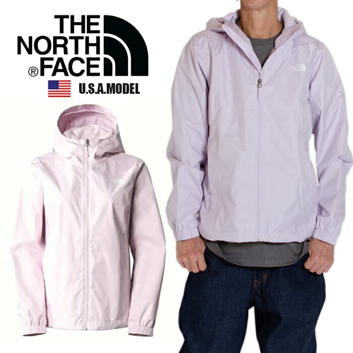 ザ・ノース・フェイス ウィンドブレーカー レディース ノースフェイス THE NORTH FACE パーカー メンズ フード付き ウィンドブレーカー アメカジ ナイロンジャケット マウンテンパーカー 無地 防風機能 RESOLVE ジャケット 雨具 カッパ 無地 ラベンダー