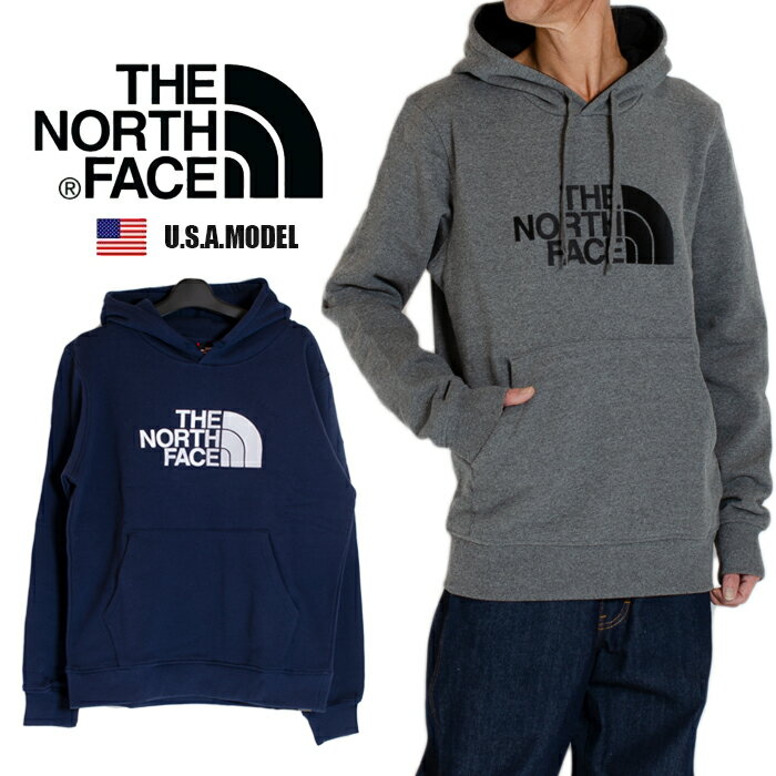 楽天PLAYERZノースフェイス パーカー THE NORTH FACE スウェットパーカー メンズ レディース 大きいサイズ フーディー 裏起毛 プルオーバー パーカ ロゴ ネイビー グレー S M L クリスマスプレゼント