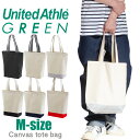 キャンバストートバッグ メンズ レディース エコバッグ トート ユナイテッドアスレ UNITED ATHLE 手提げ 通学 かわいい おしゃれ 高校生 通勤 マ...