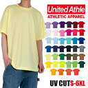 吸水速乾性 紫外線防止 UNITED ATHLE ユナイテッドアスレ Tシャツ 半袖Tシャツ ドライ ...