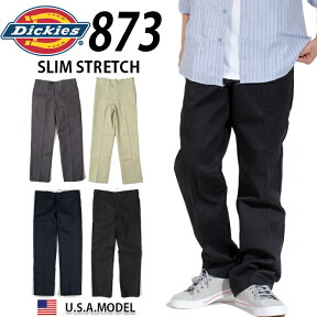 ディッキーズ 873 ワークパンツ Dickies パンツ メンズ レディース USAモデル ストレッチ チノパン 大きいサイズ 細身 スリム チノパンツ ロングパンツ 作業着 作業服 ディッキーズ ブラック 黒 カーキ ベージュ 定番 SLIM FIT ダンス 衣装 アメカジ 西海岸