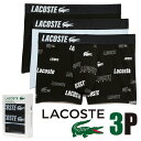 【3枚組】LACOSTE ラコステ ボクサーブリーフ メンズ ボクサーパンツ S M L XL 下着 肌着 インナー 正規 アメカジ ストリート系 USAブラン...