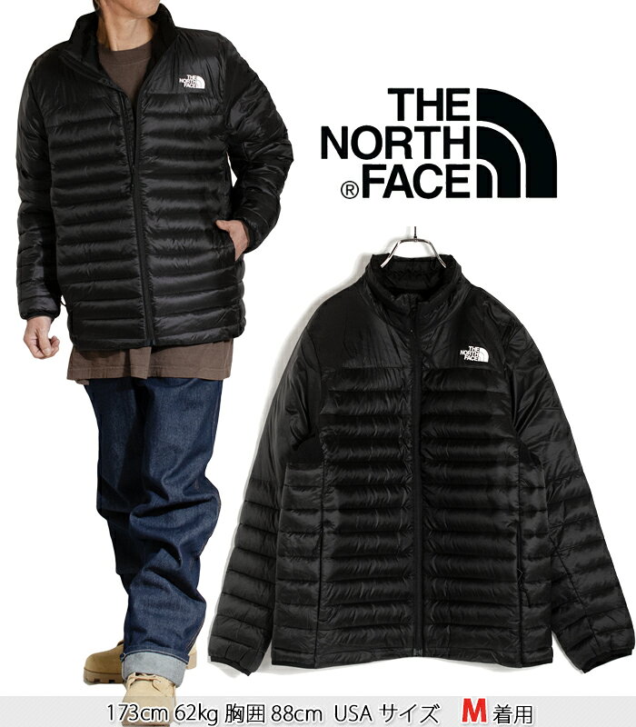 ノースフェイス 中綿ジャケット THE NORTH FACE TNF パッカブル 保温 防風 通気性 アウター メンズ アウトドア ブラック 黒 S M L XL Men’s 88U2 防風 防寒 アウターおしゃれ かっこいい フード プレゼント