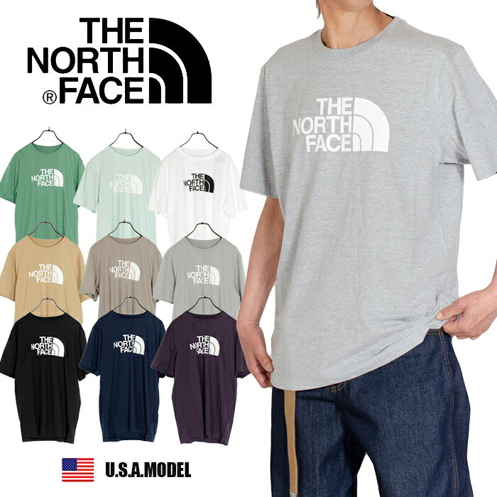 Rakuten - ザ ノースフェイス THE NORTH FACE 半袖 Tシャツ ロゴ Tシャツ メンズ レディース ヒップホップ ストリート アメカジ 春 夏 正規 ブラック 黒 ホワイト 白 ベージュ グリーン カーキ スポーツ トレーニング ジョギング ボーイズサイズ USAモデル 父の日プレゼント