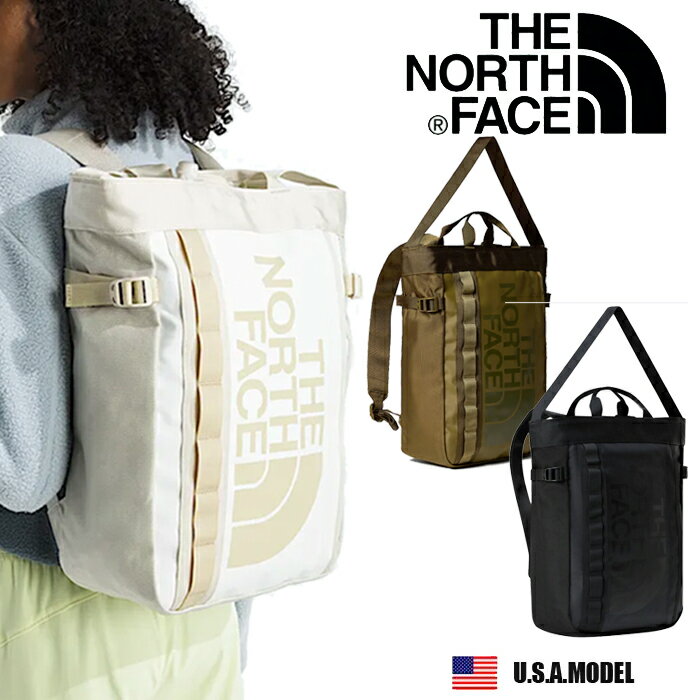 Rakuten - ザ ノースフェイス ベースキャンプ トート パック バックパック リュックサック THE NORTH FACE トートバッグ ショルダー 肩掛け 3way 正規品 メンズ アメカジ アウトドア スポーツ アウトドア 登山 BASE CAMP TOTE PACK NF0A8BK7 ブラック 黒 白 ホワイト プレゼント ロゴ