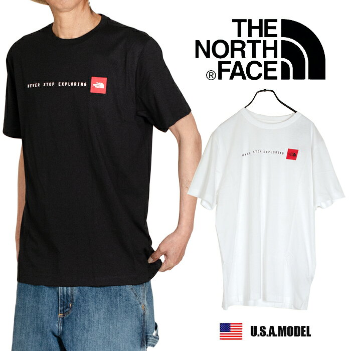 Rakuten - ザ ノースフェイス THE NORTH FACE 半袖 Tシャツ ロゴ Tシャツ メンズ レディース ヒップホップ ストリート アメカジ 春 夏 正規 ブラック 黒 ホワイト 白 スポーツ トレーニング ジョギング USAモデル 父の日プレゼント