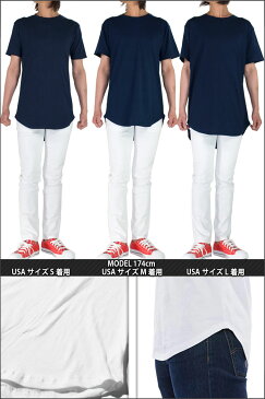 プロクラブ ロング丈 Tシャツ PRO CLUB CURVED HEM TALL T-SHIRTS トールTシャツ 無地 半袖 メンズ レディース 大きいサイズ オーバーサイズ ビッグシルエット 丸首 丈長 ダンス 衣装 ホワイトブラック S M L XL 春夏 薄手 アメカジ ストリート USAモデル【EPTM エピトミ】