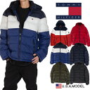 トミー ヒルフィガー ダウンジャケット レディース トミーヒルフィガー ダウンジャケット TOMMY HILFIGER 中綿ジャケット ヒップホップ ストリート アメカジ 正規 レディース メンズ ネイビー レッド 赤 ブルー 青 オリーブ 防風 防寒 アウターブランド おしゃれ かっこいい フード 父の日プレゼント