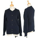 【SALE】コムデギャルソンCOMME des GARCONS コットンカーディガン 紺S位【中古】