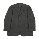 【SALE】コムデギャルソンオムCOMME des GARCONS HOMME ウールツイード3Bジャケット 霜降りグレーM【中古】