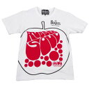コムデギャルソンCOMME des GARCONS ビートルズポルカドットフロッキーTシャツ 白赤黒XS【中古】
