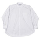 コムデギャルソンオムCOMME des GARCONS HOMME コットンストライプデザインシャツ 白M位【中古】