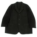 コムデギャルソンオムCOMME des GARCONS HOMME 袖コーデュロイ切替ウールナイロンジャケット 黒M【中古】