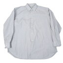 コムデギャルソンオムCOMME des GARCONS HOMME シャンブレーコットン長袖シャツ グレーM位【中古】