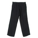 コムデギャルソンオムCOMME des GARCONS HOMME 製品染めコットンパッカリングパンツ 紺M【中古】