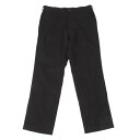 コムデギャルソンオムCOMME des GARCONS HOMME フラノウール裏ストライプパンツ 黒M【中古】