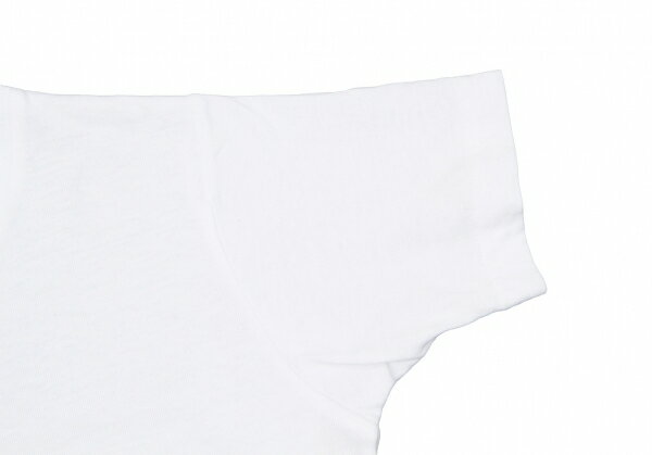 【SALE】ワイズY's Vネック半袖Tシャツ 白S位【中古】 【レディース】