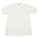 コムデギャルソンオムCOMME des GARCONS HOMME コットン鹿の子ポロシャツ 白M位【中古】