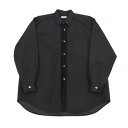 コムデギャルソンオムCOMME des GARCONS HOMME ネオプレーン素材切替シャツ 黒M位【中古】