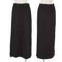 コムデギャルソンCOMME des GARCONS コットンレイヤースカート 黒M位【中古】