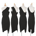 トリココムデギャルソンtricot COMME des GARCONS コットン斜行切り替えホルターネックワンピース 黒M【中古】
