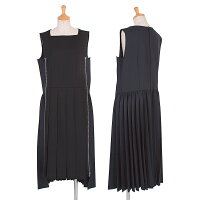 コムコム オンライン コムデギャルソンcomme Des Garcons ジップ切替プリーツワンピース 黒m Playful コムコム オンライン コムデギャルソンcomme Des Garcons ジップ切替プリーツワンピース 黒m Playful