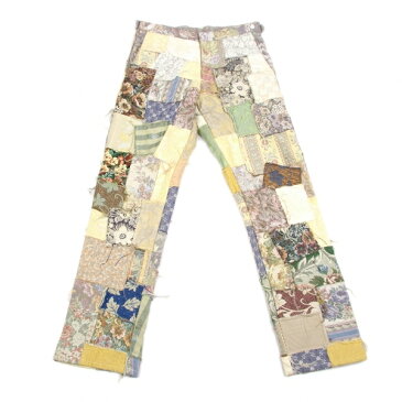 コムデギャルソン オムプリュスCOMME des GARCONS HOMME PLUS ゴブランパッチワークパンツ マルチM【中古】