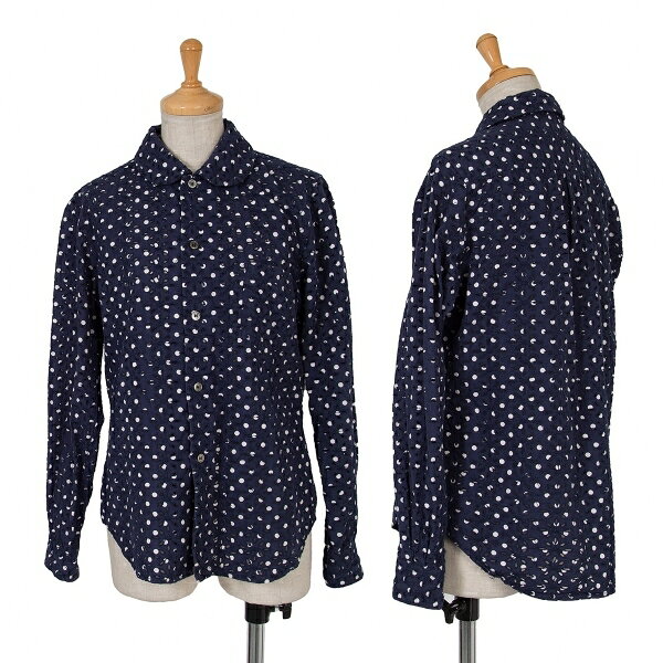 comme des garcons collared shirt