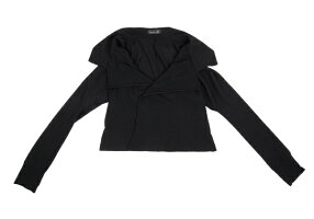 By By ワイズmichiko Y S By レディース トップス レーヨンポリボタンレスカーディガン カーディガン ボレロ 黒2 Playful ミチコ 中古 By By ワイズmichiko Y S By レディース トップス レーヨンポリボタンレスカーディガン カーディガン ボレロ 黒2 Playful ミチコ 中古