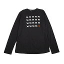 ワイスリーY-3 クロスアウトロゴプリントカットソー 黒2XL【中古】 【メンズ】