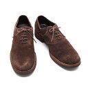 【中古】 コムデギャルソン オムCOMME des GARCONS HOMME スウェードラウンドトゥシューズ 茶24【メンズ】(4)