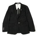 コムデギャルソン オムプリュスCOMME des GARCONS HOMME PLUS 製品染めストレッチナイロンナローラペルジャケット 黒S 