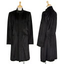 【中古】 ジャンポールゴルチエ ファムJean Paul GAULTIER FEMME 起毛ジップコート 黒40【レディース】