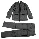 イッセイミヤケメンISSEY MIYAKE MEN Thinsulate 止水ジップマルチポケットセットアップスーツ グレー4・2【中古】 【メンズ】