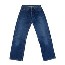 【中古】 リーバイスLevi's 502 501ZXX復刻 60's BIGE ストレートデニムパンツ インディゴ27×30【レディース】