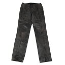 【中古】 ジャンポールゴルチエ ファムJean Paul GAULTIER FEMME ダメージ加工レザーパンツ 黒40【レディース】
