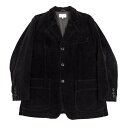 アルマーニジーンズARMANI JEANS パッチポケットベロアジャケット ダークパープル50【中古】 【メンズ】