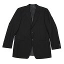 アルマーニコレツィオーニARMANI COLLEZIONI ノッチドラペル2Bテーラードジャケット 黒L位【中古】 【メンズ】