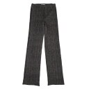 【中古】 プリーツプリーズPLEATS PLEASE パイソンプリントプリーツパンツ チャコール4【レディース】