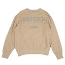 ケンゾーKENZO バックロゴプリントニット ベージュF【中古】 【メンズ】