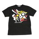 コムデギャルソンCOMME des GARCONS 岡本太郎プリントTシャツ 黒M【中古】 【レディース】