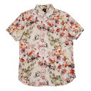 【中古】 ジャンポールゴルチエJean Paul GAULTIER コットンフラワープリント半袖シャツ マルチ46【メンズ】