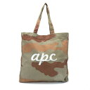 アーペーセーA.P.C. 迷彩トートバッグ カーキ【中古】 【レディース】