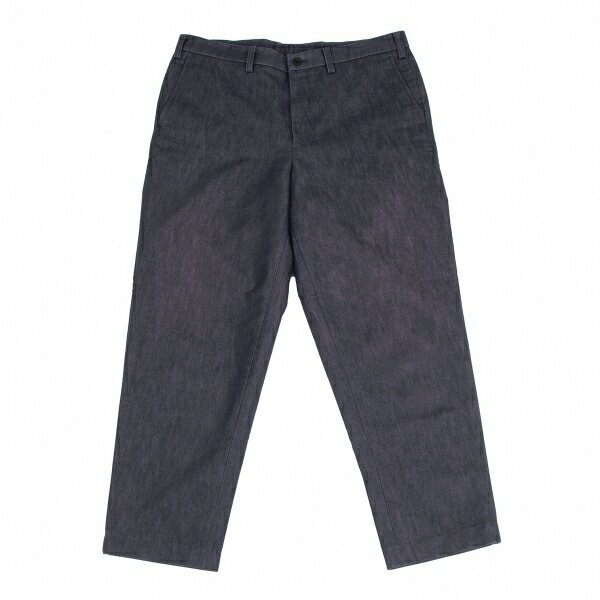 【中古】 イッセイミヤケ メンISSEY MIYAKE MEN デニムテーパードパンツ インディゴ4【メンズ】