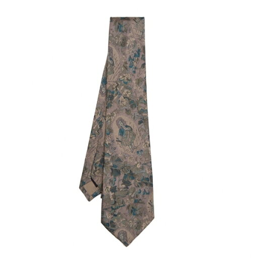【中古】 ポールスミス コレクション Paul Smith COLLECTION 庭園柄シルクネクタイ ピンク他【メンズ】 【中古】 ポールスミス コレクション Paul Smith COLLECTION 庭園柄シルクネクタイ ピンク他【メンズ】