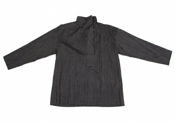 【中古】 イッセイミヤケペルマネンテISSEY MIYAKEPERMANENTE かすりストライプセットアップ ダークパープルM【レディース】