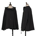 【中古】 ワイズY's コットンハイネックカーディガン チャコールグレー2【レディース】(4)