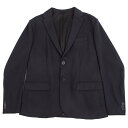 【中古】エンポリオアルマーニEMPORIO ARMANI 裏メッシュストレッチジャケット 濃紺54【メンズ】