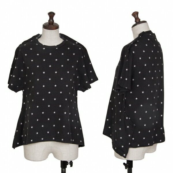 【中古】 コムコム コムデギャルソンCOMME des GARCONS スタープリントピリング二次元