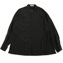 【中古】イッセイミヤケメンISSEY MIYAKE MEN レーヨン混ステッチ織りシャツ 黒ベージュ4【メンズ】